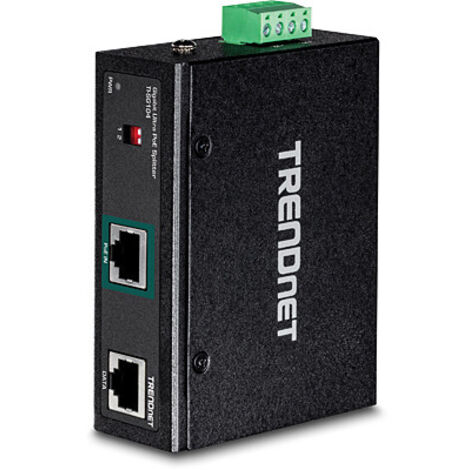 Trendnet TI-SG104 divisore di rete Supporto Power over Ethernet (PoE) Nero