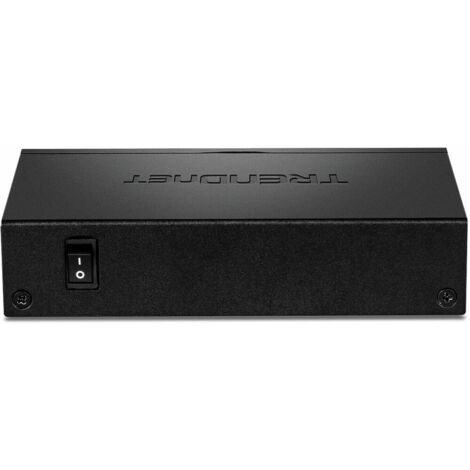Trendnet TPE-TG51G switch Gigabit Ethernet (10/100/1000) Energía sobre Ethernet (PoE) Negro