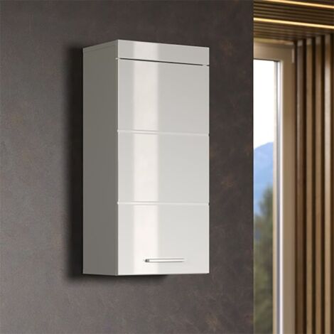 Trendteam Amanda armoire murale blanche 37x23x77 cm