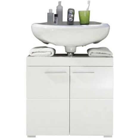 trendteam Badmöbel Oberschrank Waschbeckenunterschrank Spiegelschrank Badezimmerschrank