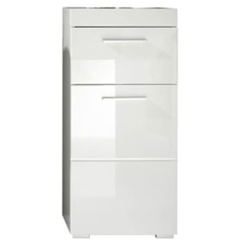 trendteam Badmöbel Oberschrank Waschbeckenunterschrank Spiegelschrank Badezimmerschrank