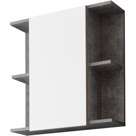 trendteam smart living 184650534 Arredamenti, Legno ingegnerizzato, Cemento, melammina, Taglia Unica