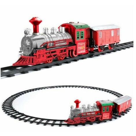 Trenino con musica e movimento per sotto albero di Natale addobbi natalizi