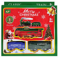 BAKAJI Set 3 Pacchetti Pacchi Regalo Luinosi di Natale con Decorazioni