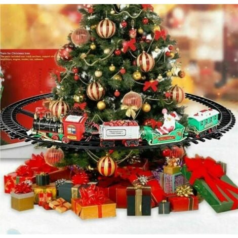 TRENINO PER ALBERO DI NATALE CON LUCI E SUONI