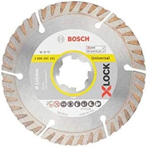 Trennscheibe Bosch X-Lock 115 mm silber langlebig