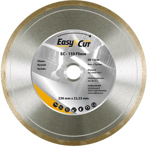 Trennscheibe Diamant EC-110 115x1,5x7x22,23mm CEDIMA