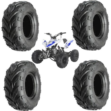 TRENO 4 GOMME 16X8-7 16/8.00-7 PNEUMATICI UNION COPERTONI PER ATV MINI QUAD RINFORZATI 4 P.R. Ecovelo