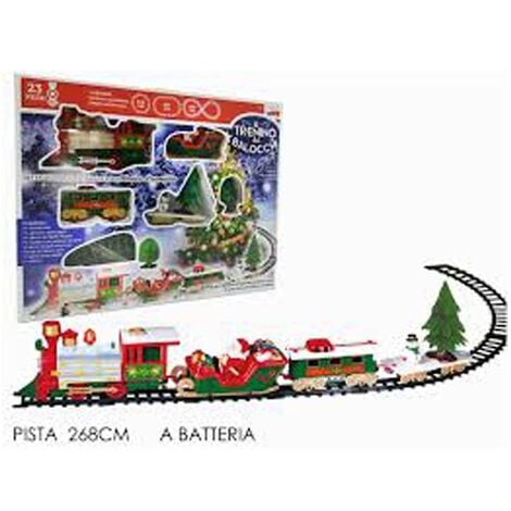 GENERAL TRADE TRENO NATALE PISTA 22PZ SUONI E LUCI