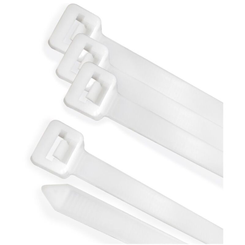 Trense aus 100 % Nylon. Naturfarben 2,5 x 100 mm. (Beutel 100 Einheiten)