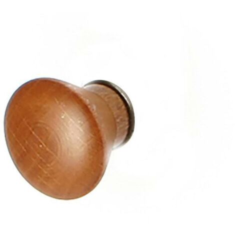 TRENTADUE pomo madera losbbi a haya nogal rojizo 22mm , · BASE NO INLCUIDA0UNIDADES