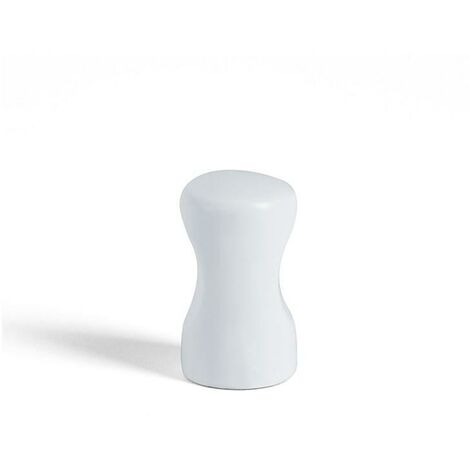 TRENTADUE pomo zamak modelo pisa ø14 h25 acabado blanco mate