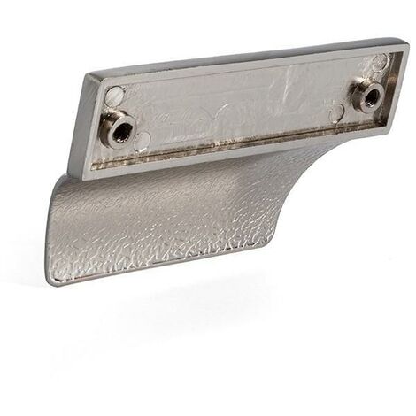 TRENTADUE tirador zamak modelo hoz distancia 64 acabado efecto inox