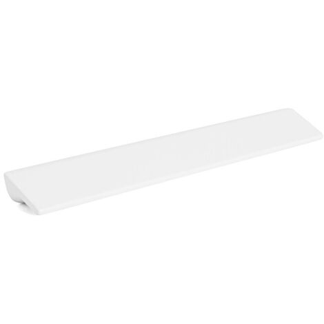 TRENTADUE tirador zamak modelo name acabado blanco mate , 0UNIDADES