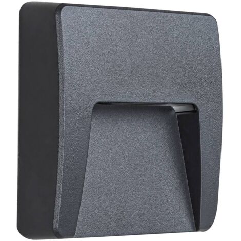 TRENTO, OUTDOOR WALL LAMP LED 3W BLACK