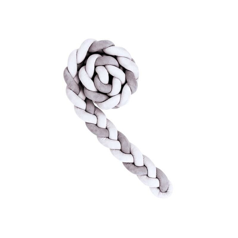 

Trenza protector de cuna 230 cm baby Salmón - Saro
