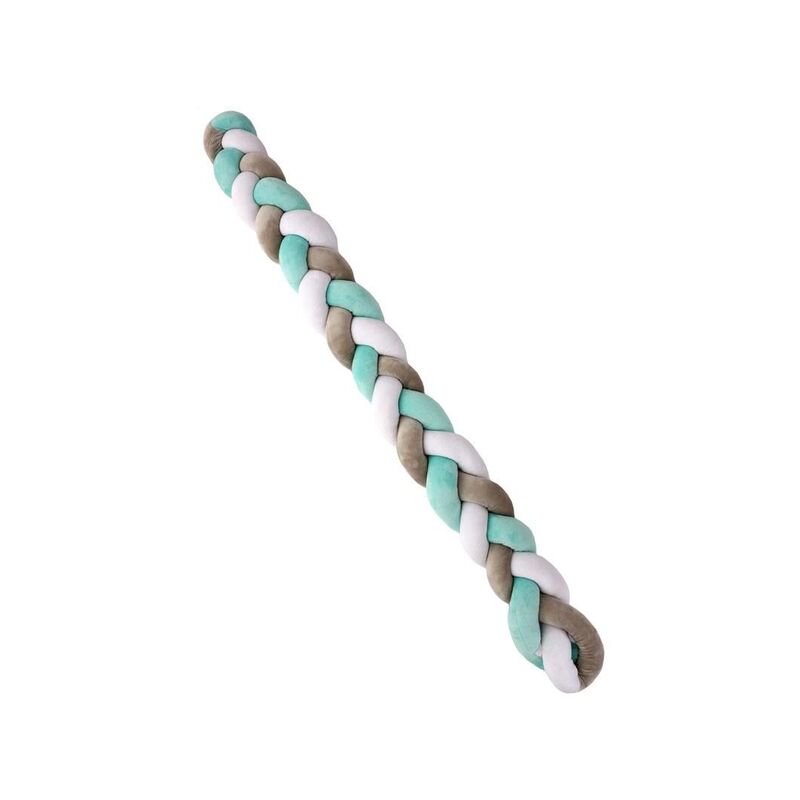 

Plastimyr - Trenza protector de cuna Twist 200 cm Coral