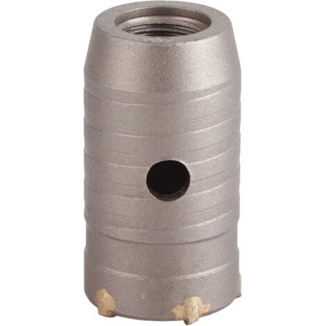 Trépan à béton 40mm pour perceuse à percussion, foret à couronne acier carbone pour mur en pierre