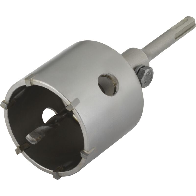 Wolfcraft - Trépan Béton SDS-Plus en Carbure de Tungstène - Diamètre 68 mm - Profondeur de coupe 46 mm - réf. 8914000