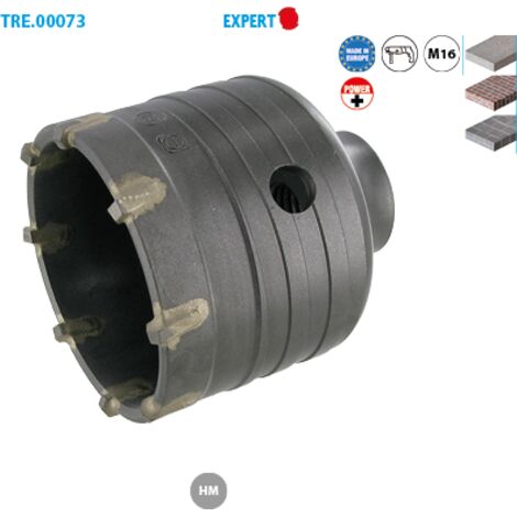 TREPAN CARBURE SDS+ M16 Ø40 BETON
