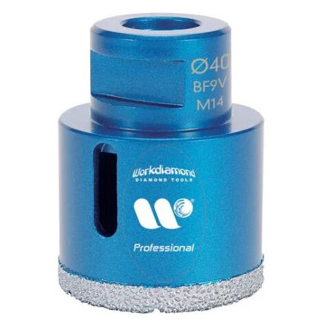 Trépan concrétion diamant pour meuleuse, diamètre 35 mm