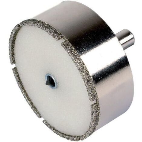 Trépan Diamant "Ceramic" Ø 68 mm, Queue Ø 10 mm avec Foret de Centrage - Profondeur de coupe 25 mm