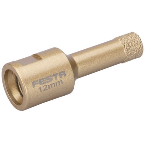 Trépan diamanté 12mm pour meuleuse avec filetage M14 - Usage professionnel