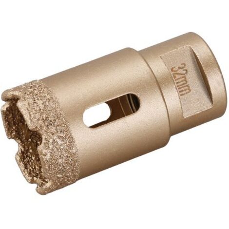 Trépan diamanté 32mm pour meuleuse avec filetage M14 - Usage professionnel