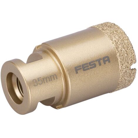 Trépan diamanté 35mm pour meuleuse avec filetage M14 - Usage professionnel