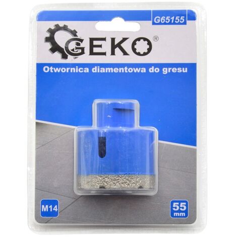Trépan diamanté 55mm pour meuleuse avec filetage M14 - Usage professionnel