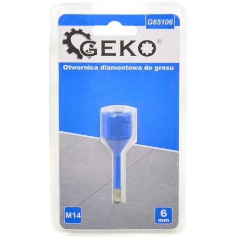 Trépan diamanté 6mm pour meuleuse avec filetage M14 - Usage professionnel