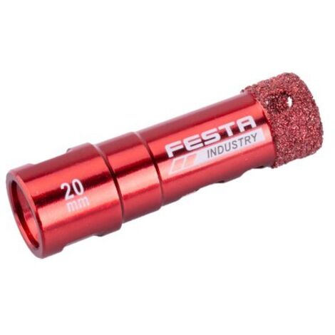Trépan diamanté pour meuleuse avec filetage M14 - Diamètre 20mm - Série INDUSTRY