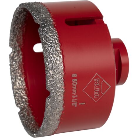 TREPAN Diamantées DRYGRES RUBI  80 mm