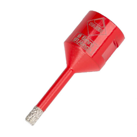 Trépan DRYGRES Ø6 mm sur meuleuse RUBI - 5988