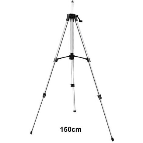 Trépied de niveau Laser 1.5M hauteur réglable épaissir le support de trépied en aluminium pour trépied à nivellement automatique