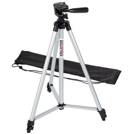 Trépied Kreator KRT706900 – télescopique 50-152 cm, aluminium et filetage de 1/4"