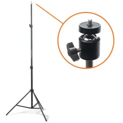 Trépied MAKA MKT210 71 à 210 cm avec tête 360°