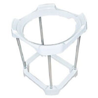 Trépied De Cheminée En Fer Forgé Noir – Support Robuste 20 X 25 Cm Pour Cuisson Au Feu De Bois