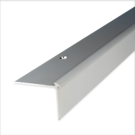 Treppenkante "Lévis" / Winkelprofil 30 x 40 x 2,5 mm Typ: 386 (Aluminium eloxiert, gebohrt)-silber-1000