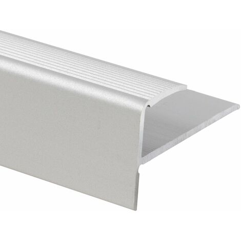 Treppenkantenprofil Aluminium Für Belagstärken von 8 - 9 mm 35 x 20 mm - Default Title