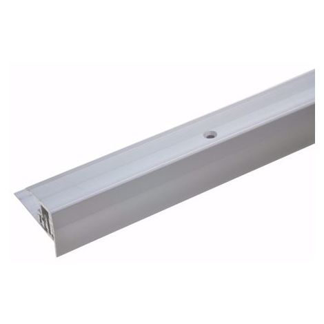 Treppenkantenprofil für Laminat Parkett 7-15,5 mm - 90cm Kantenschutz Aluminium