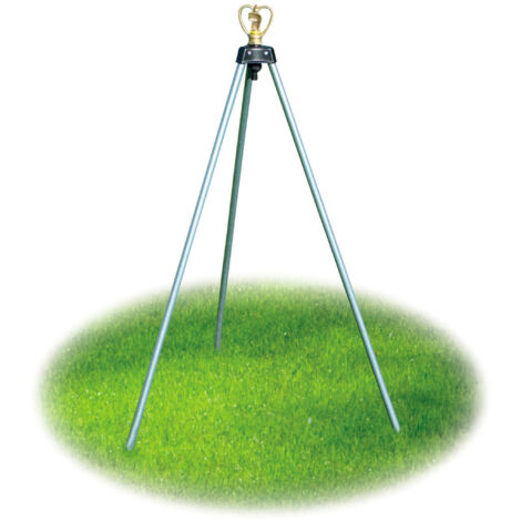 Treppiede con Irrigatore 360° 100 cm con Girandola a Farfalla in Ottone Agrati