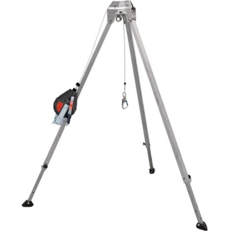 Treppiede con sicurezza in altezza EN 795b PSA III 19,0kg Alu.MAS
