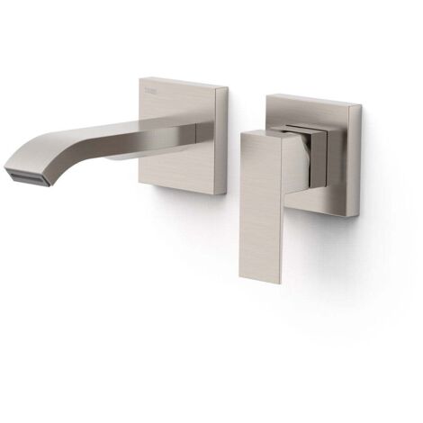 TRES 00630023AC CUADRO Pieza Vista para Cuerpo Empotrado De Lavabo Color Acero - ref: 00630023AC