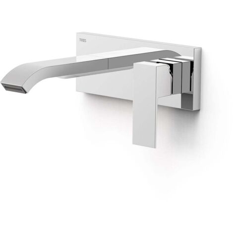 TRES 00630033 CUADRO Pieza Vista para Cuerpo Empotrado De Lavabo Color Cromo - ref: 630033