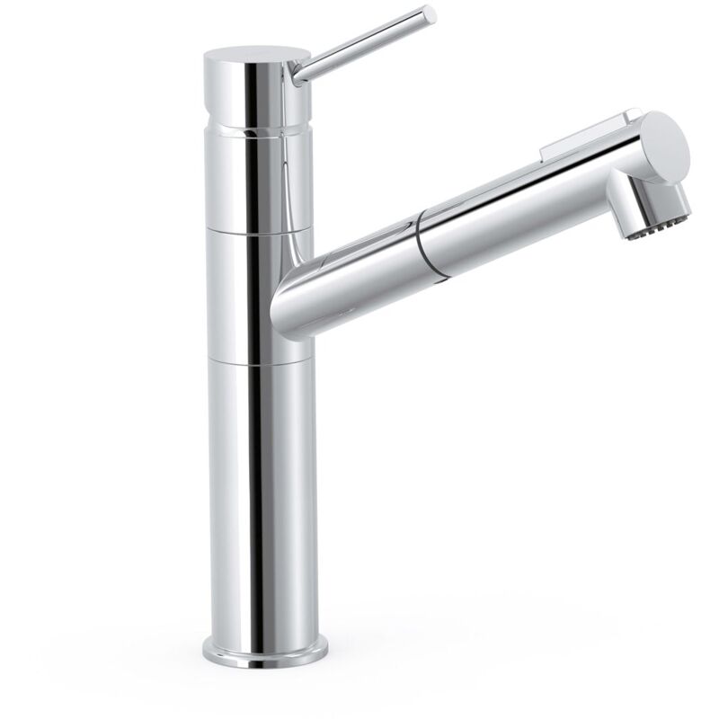 

TRES 03043401 COCINAS BASIC Grifo Monomando Extraible 2 Salidas Cocina
