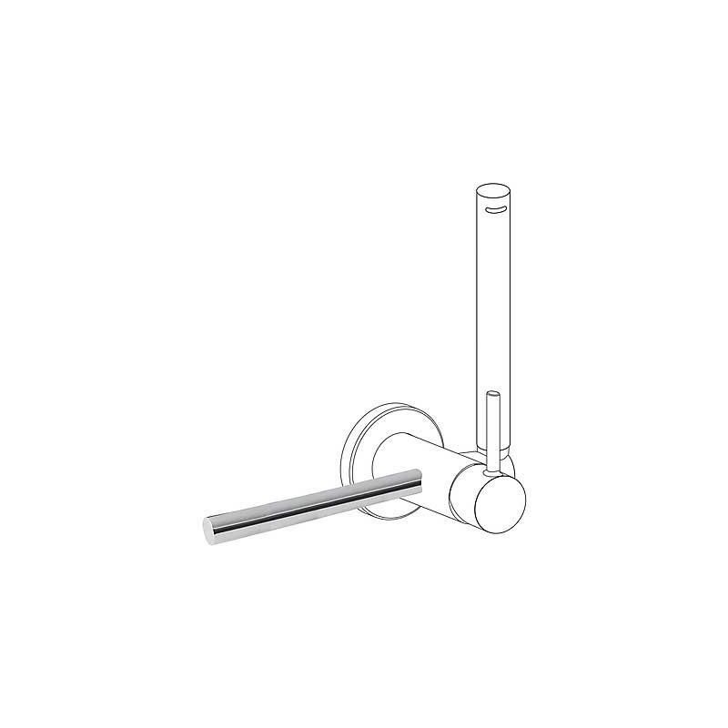 

Tres Grifería - TRES 03412401 Accesorio Portatoallas Redondo 180 mm.