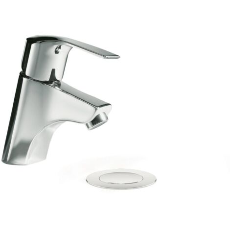 TRES 169103DA K-TRES Grifo Monomando de Lavabo con Desagüe Automático Cromo - ref: 169103DA
