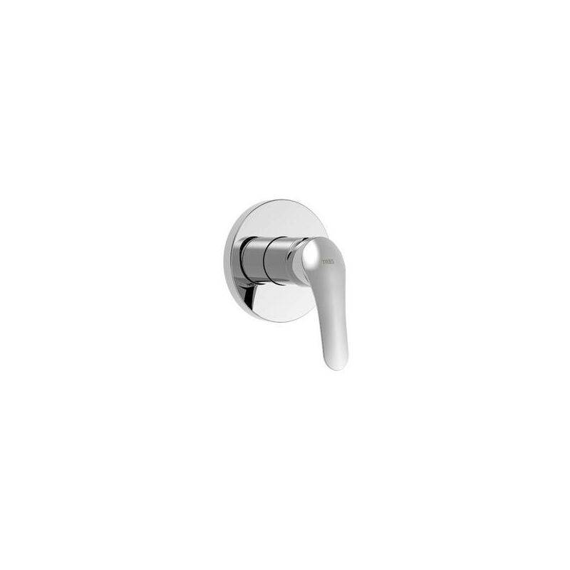 

TRES 21617701 BASE-TRES PLUS Grifo Monomando Empotrado De 1 Vía Ducha
