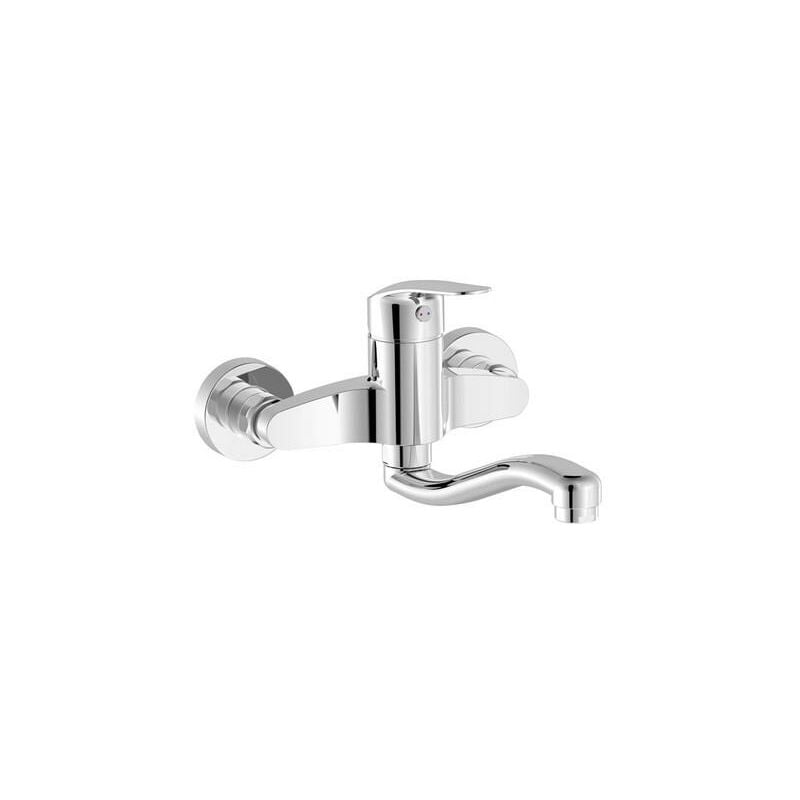 

TRES 21632030 COCINAS BASIC Grifo Monomando Mural
